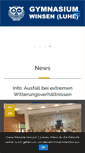 Mobile Screenshot of gymnasium-winsen.de
